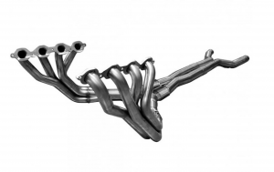 Chevrolet Corvette C7 Performance Exhaust - Kooks Headers - 2x3in SS Header + GREEN Catted Stainless X-Pipe - `14-`19